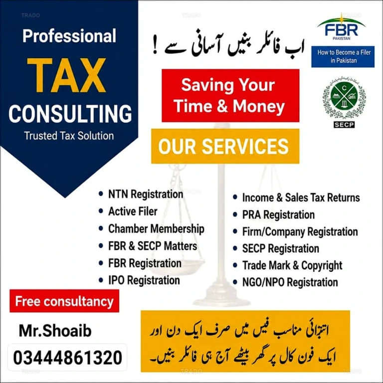 Tax Consultant in Karachi