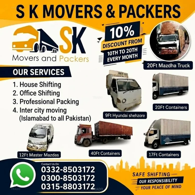 Mover in Islamabad