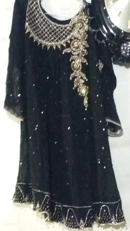 Three Piece Handmade Nagina Work Etc for Sale in Lahore