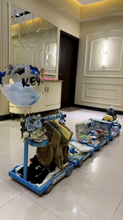 Baby Boy Train for Gifting, Wooden for Sale in Karachi