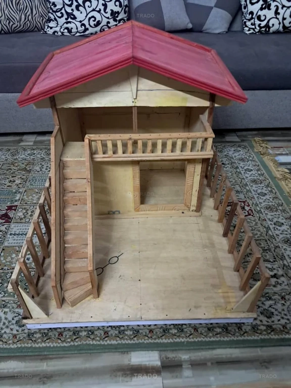Wooden Cat House for Sale in Lahore