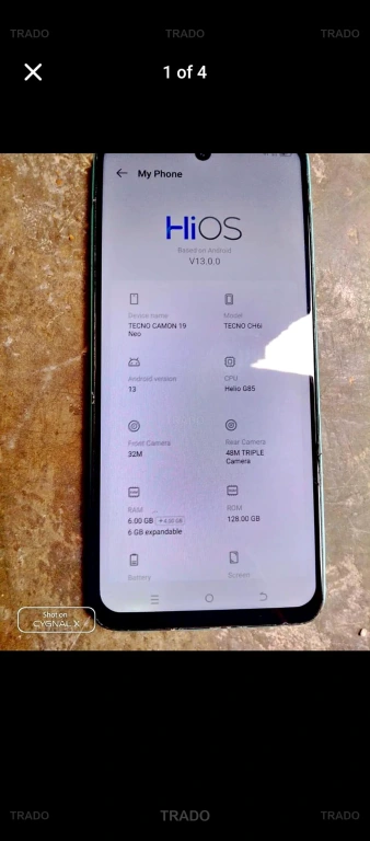 Tecno Common 19 (PTA Approved) for Sale in Karachi