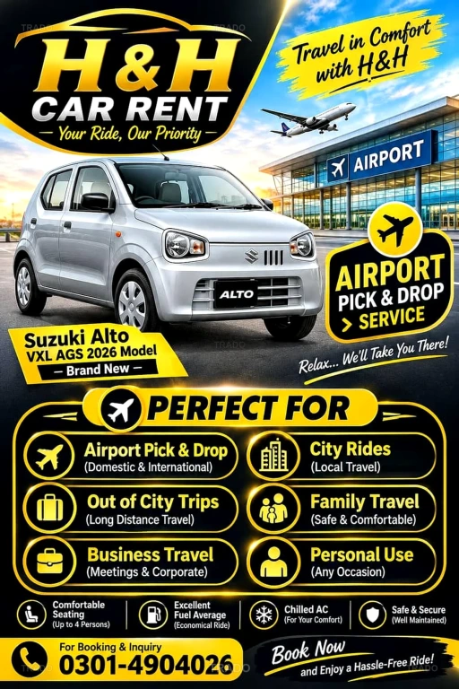 Pick and Drop in Lahore