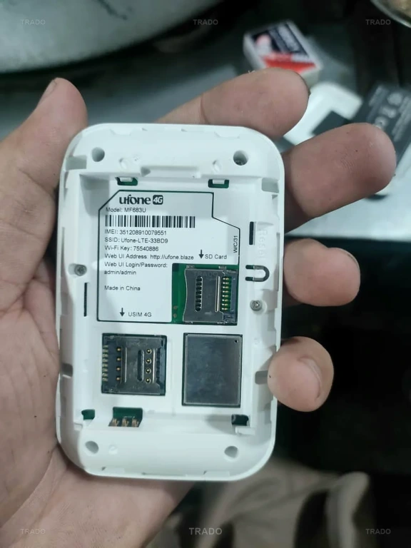 Ufone Blaze 4G Pocket WiFi Device for Sale in Karachi