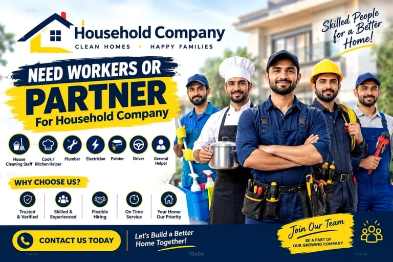 Need Workers/Partners in Lahore