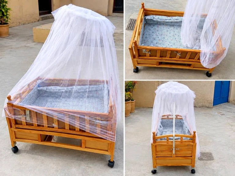 Premium Wooden Baby Jhoola / Cradle for Sale in Rawalpindi