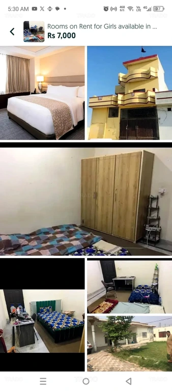 Rooms for Rent in H-14 Near Daewoo NUST EME, Islamabad