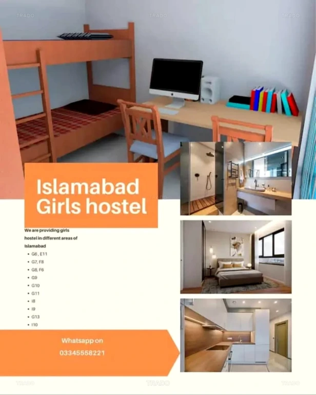 Islamabad Girls Hostel E11 for Rent in E-11/4
