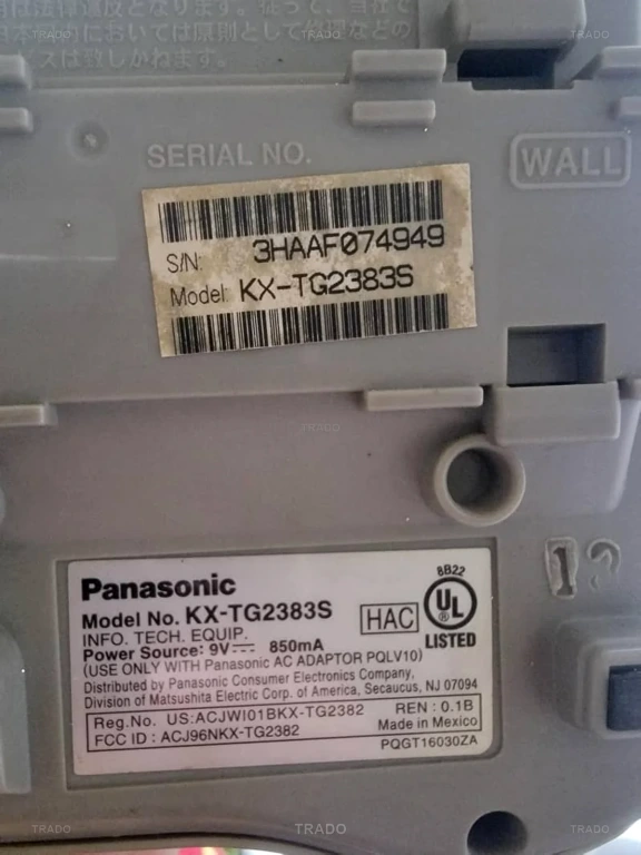 Panasonic Cordless Phone KX-TG2383S for Sale in Islamabad