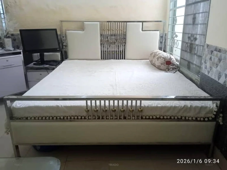 Steel Furniture Bed Dressing Side Sofa for Sale in Lahore