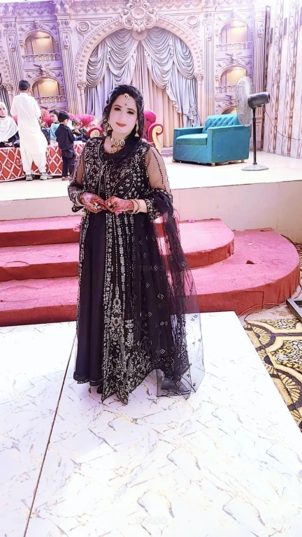 Beautiful Heavy Black Embroidery Maxi for Sale in Lahore
