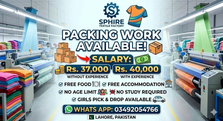 Sphire Textile Factory in Lahore